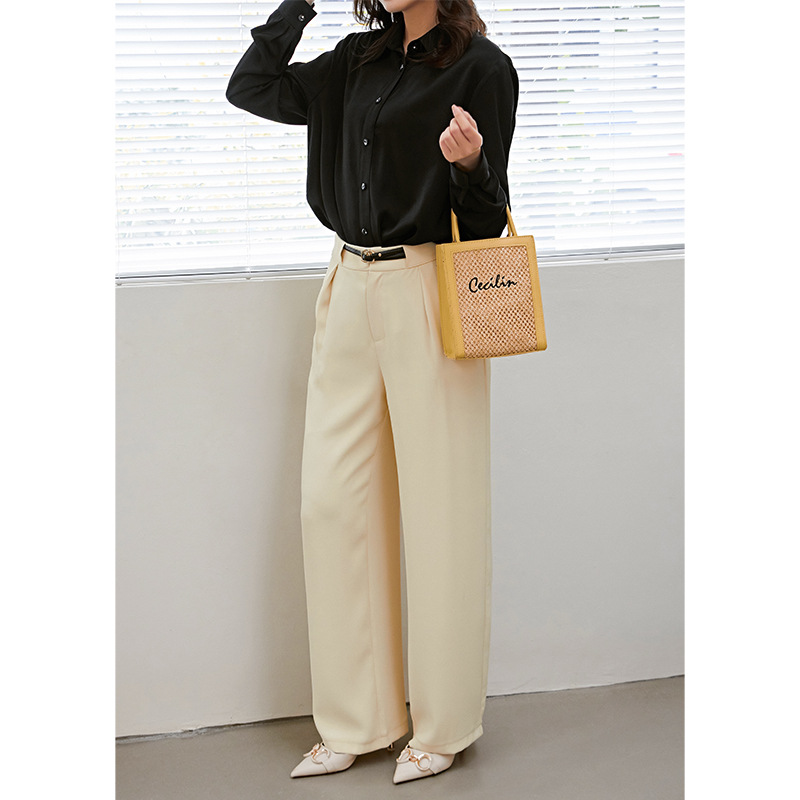 Title 1, Womens Fashion Commuter Trousers High Waist St...