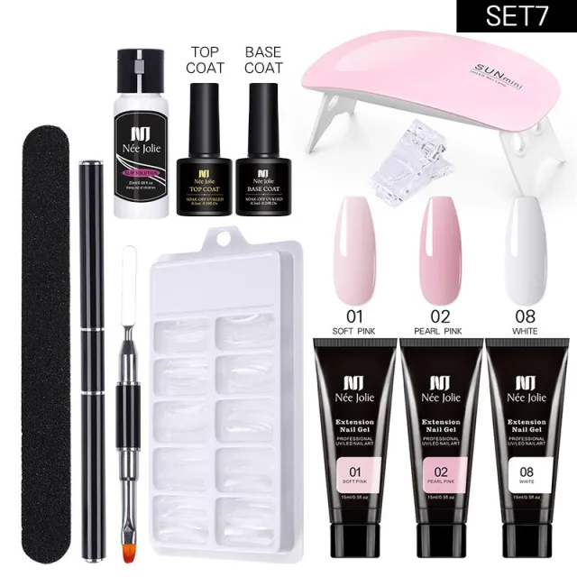 15ml Manicure Extended Glue Set Eleven Piece Set 07 - Shop at LoveMi