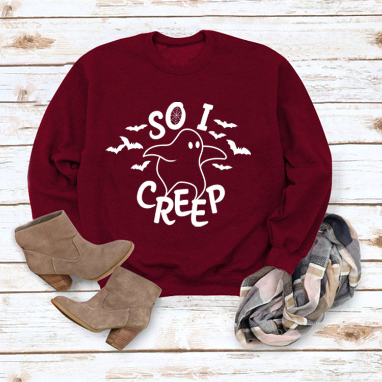 Women's Fashion Personality Printing Pullover Sweater