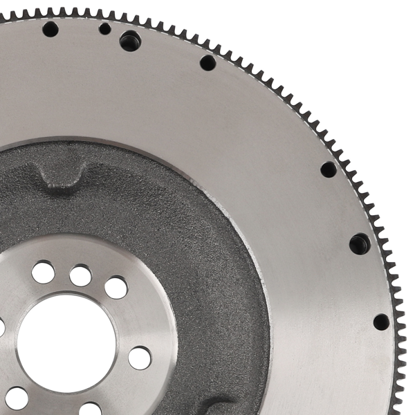 168-tooth LS flywheel crankshaft bolt pattern close-up for Silverado 4.8L 5.3L 6.0L