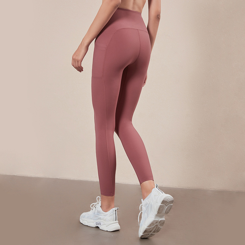 Women's Seamless Tight High Waist Hip Lift Sports Fitness Pants