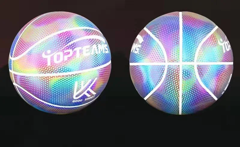 Title 1, Size 7 Basketball Holographic Luminous Reflecti...