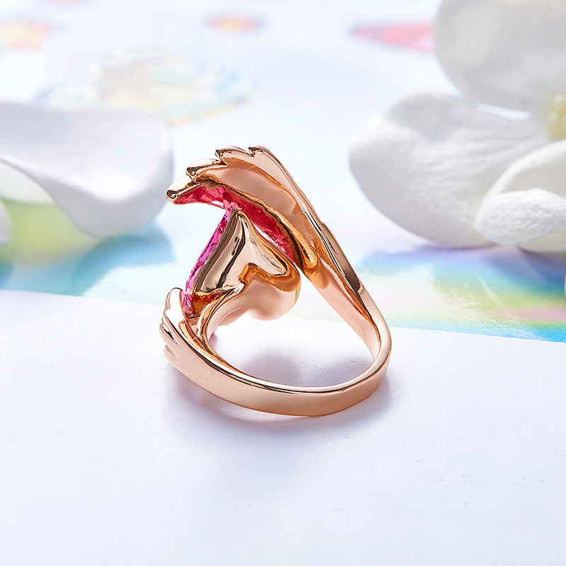 Women's Angel Wings High-end Ring