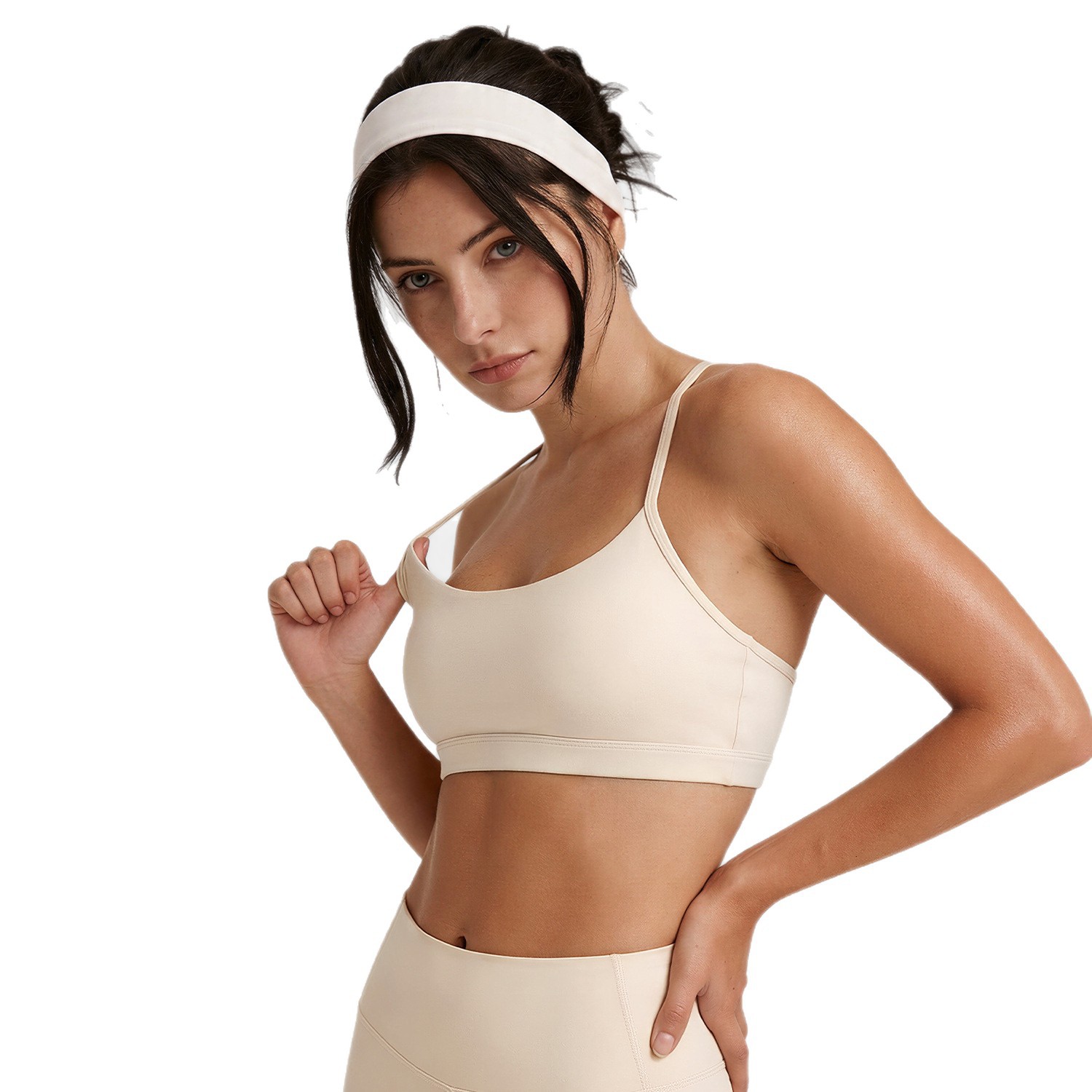 Women's Yoga Sports Fitness Bra With Thin Straps, High Impact Shockproof, Anti-Sagging & Back Beautifying Followed Stores 5