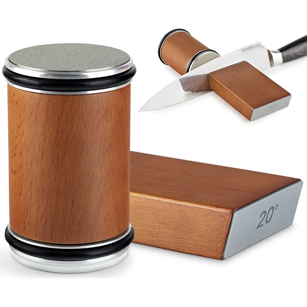 Rolling Stainless Steel Knife Sharpener Kit