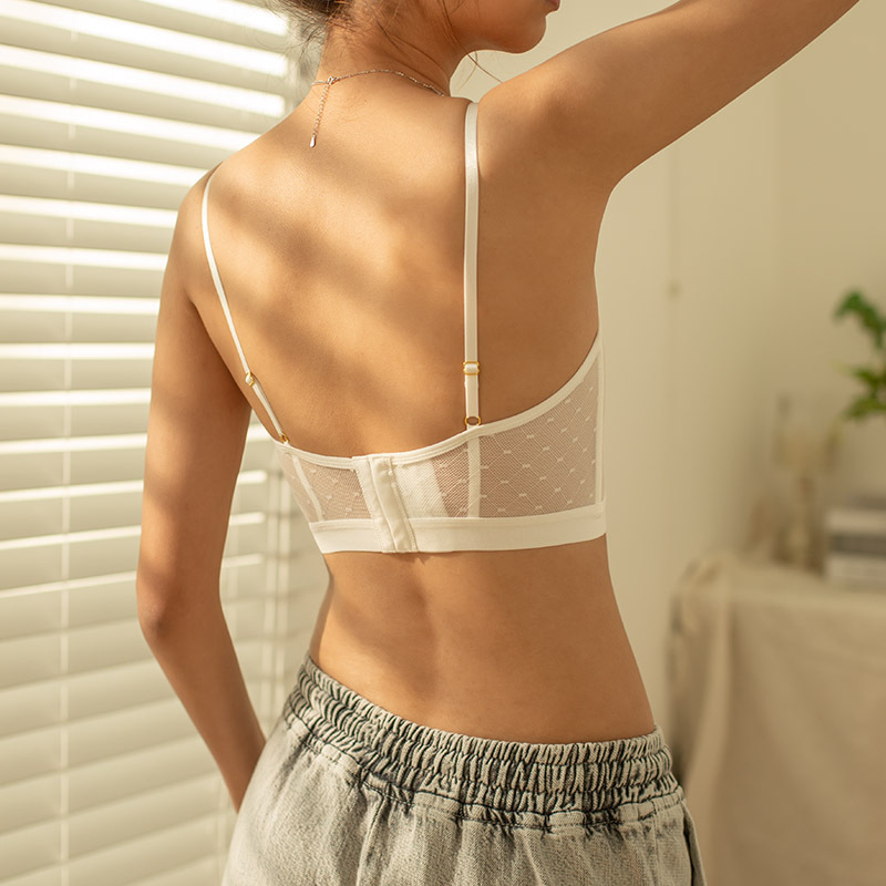 Ladies Breathable Side Snap Fishbone Camisole