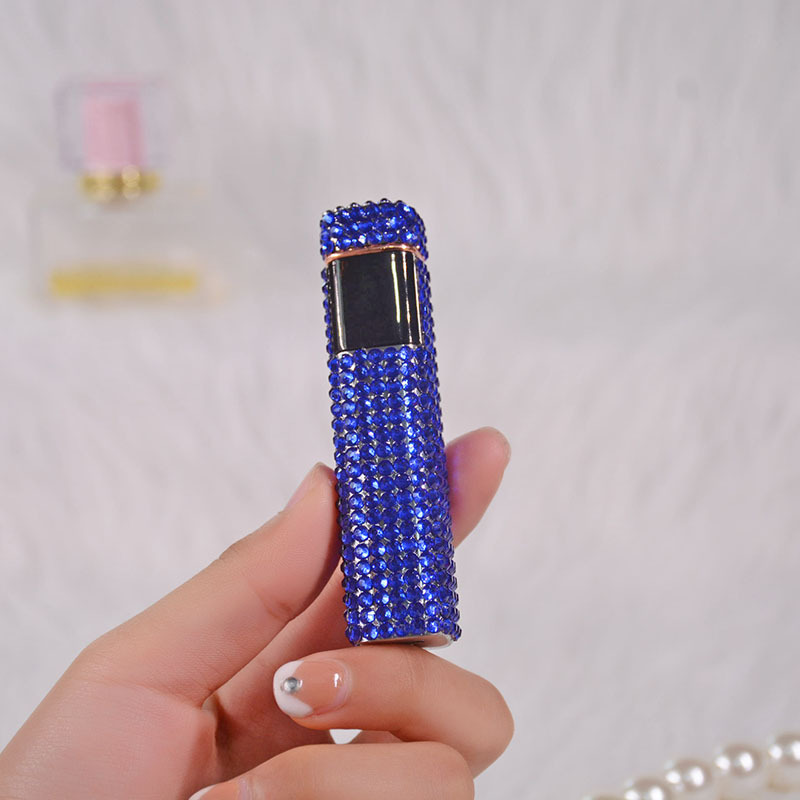 Title 8, Rhinestone Touch Screen USB Rechargeable Windpr...