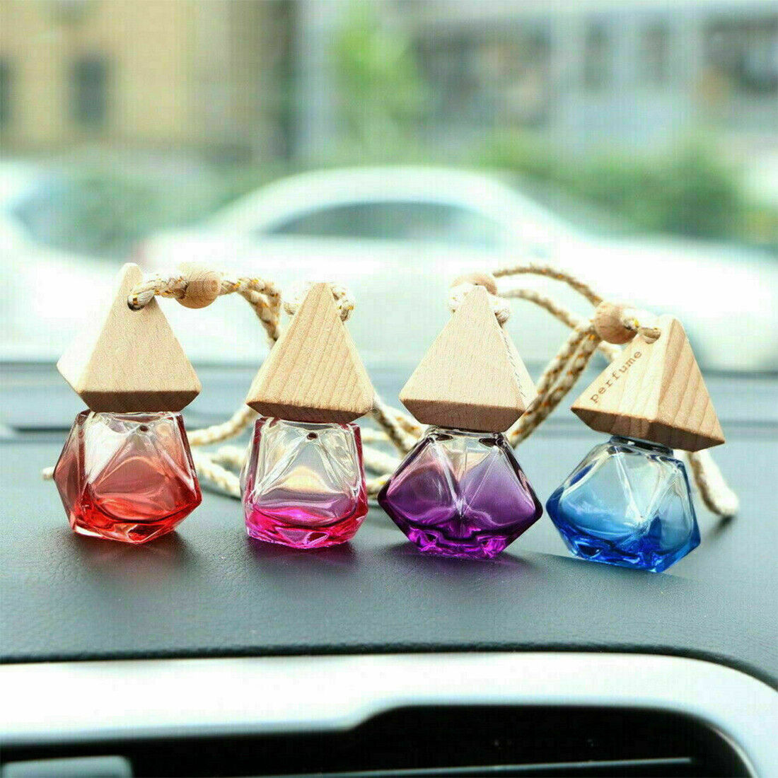 NEW 20x Hanging Empty Car Mini Perfume Bottle Diffuser Air Freshner Gadget... 12