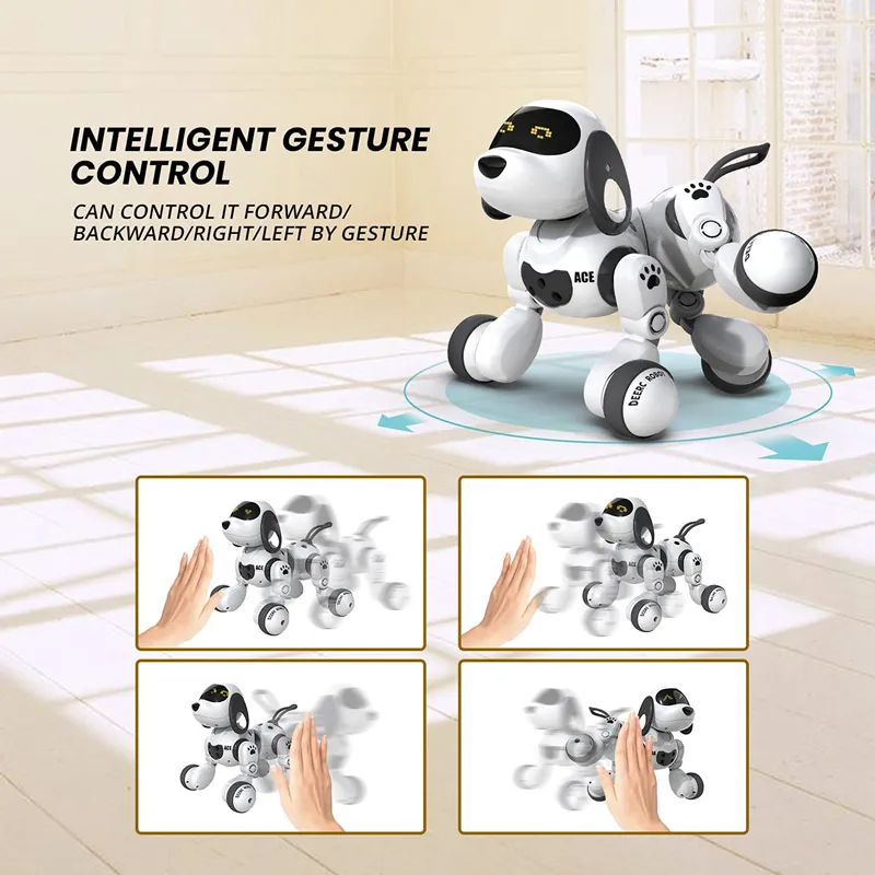Intelligent Robot Dog Can Walk The Electric
