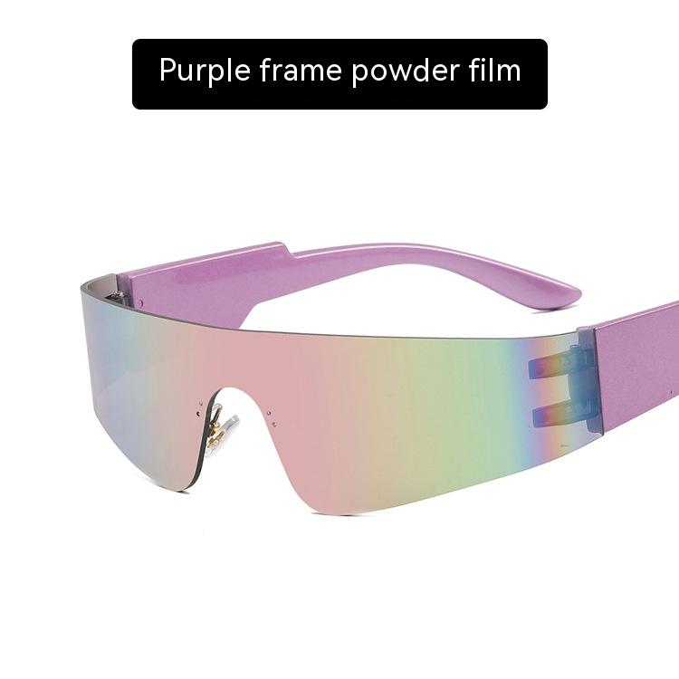 Purple Frame Pink Film