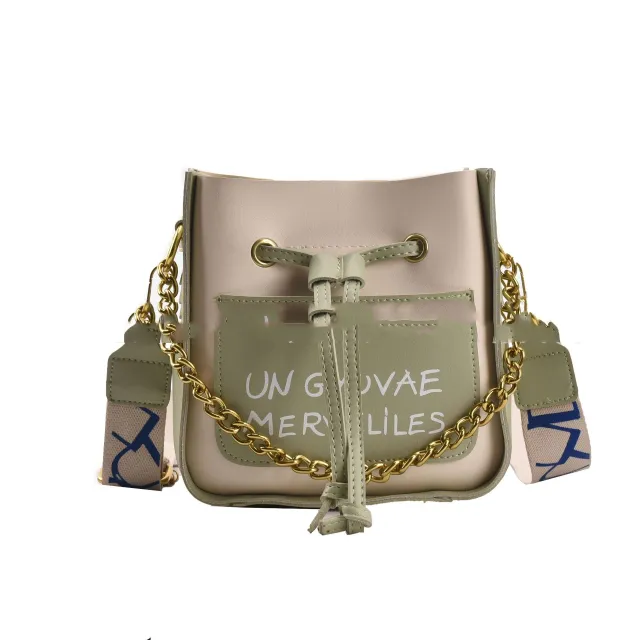 Korean Style Trendy One shoulder Messenger Bag Green - Shop at LoveMi