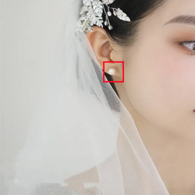 New Silver White Wedding Dress Headband Clip Freshwater Pearl Earrings - Shop at LoveMi
