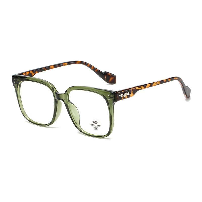 Retro Large Frame Can Be Equipped With Myopia Frame Plain Glasses