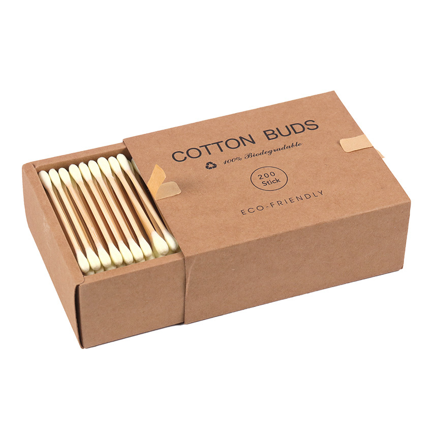 Scatola per la contenitore di carta per fazzoletti di cotone di alta qualità per rimozione del trucco