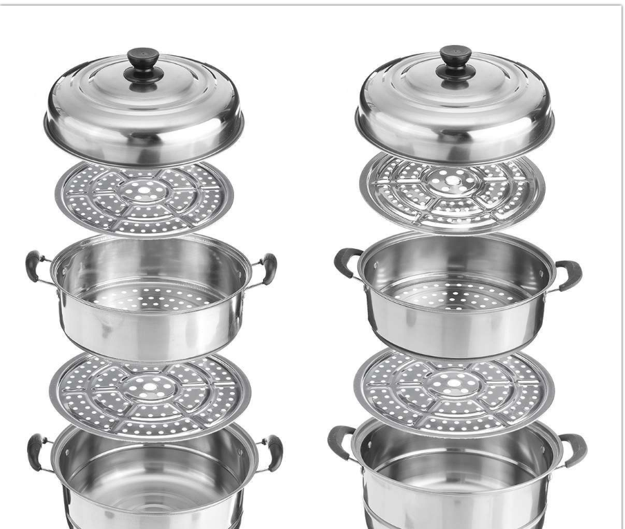 Stainless Steel Three-layer Thick Steamer Soup Steamer