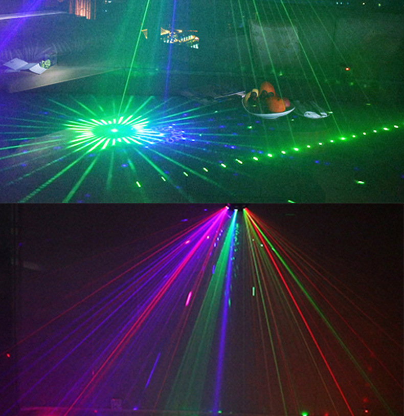 Title 5, New Stage Fan-shaped Laser Light