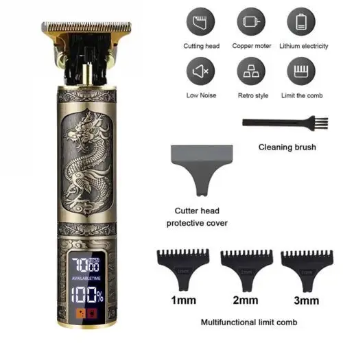 Beard Trimmer Hair Clippers Cordless Cutting Barber