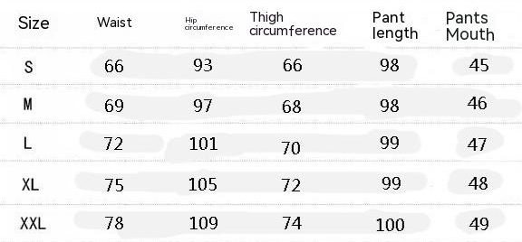 Title 1, Wischhose mit hoher Taille, Freizeithose für Da...