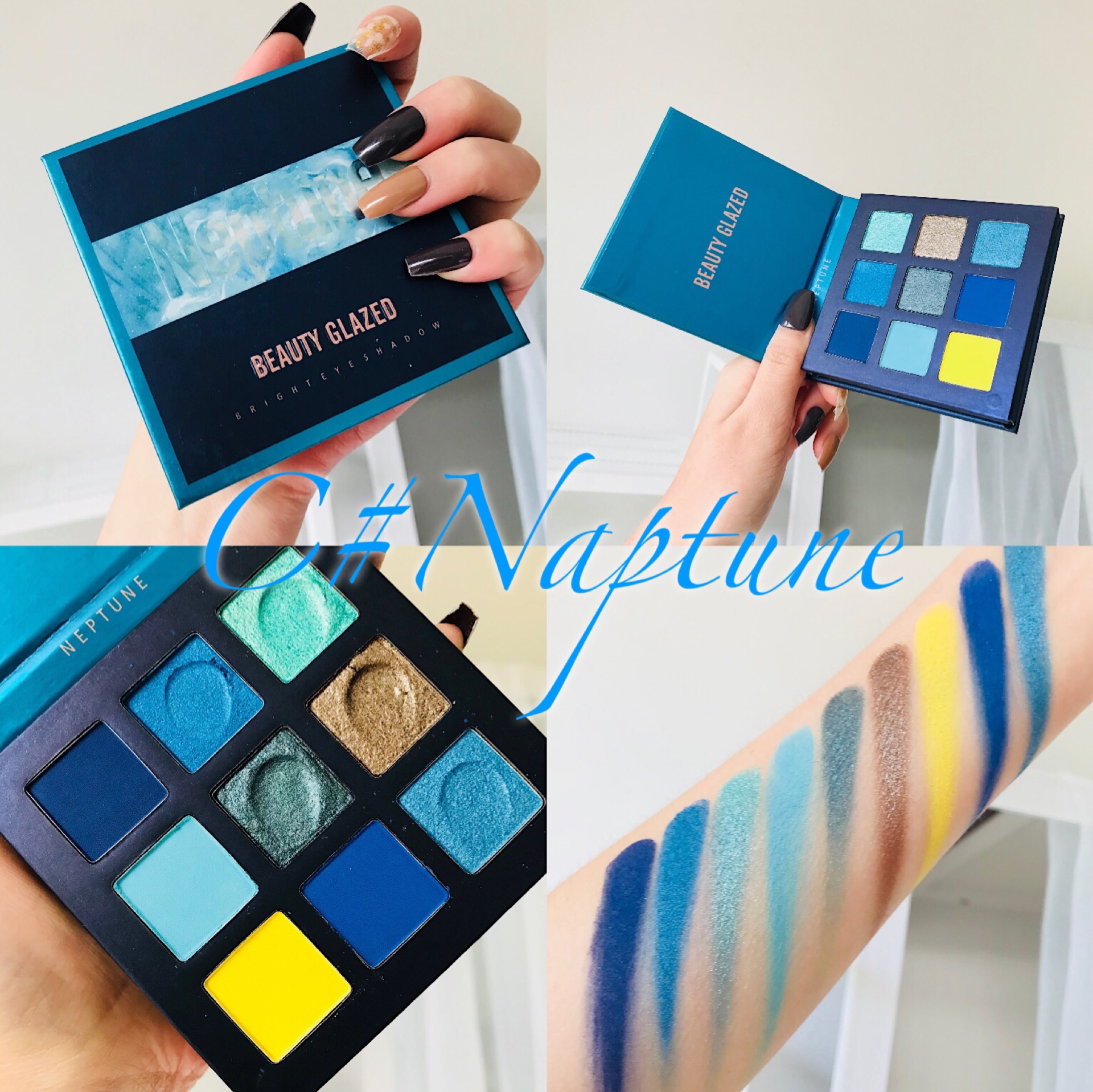 German Niche 9 Color Matte Eyeshadow Palette