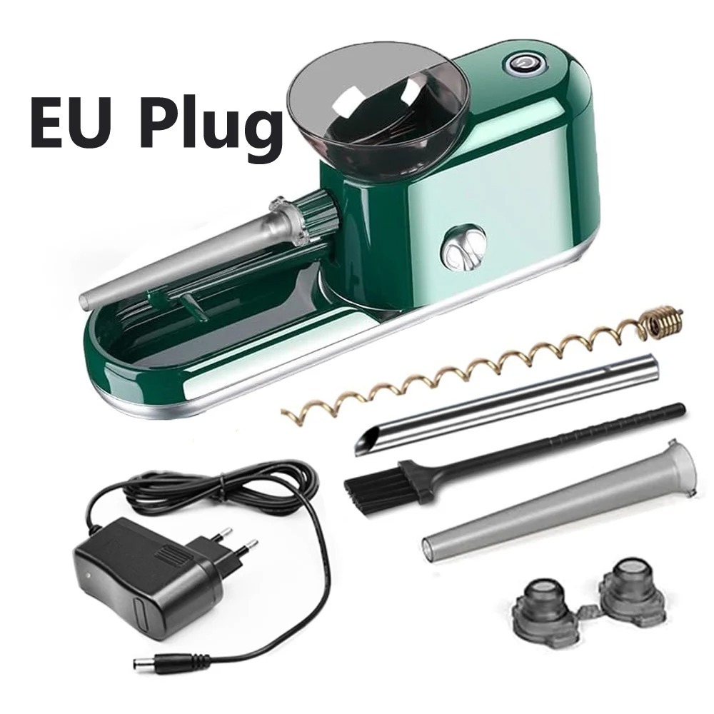 Electric Rolling Machine, Automatic Loader, Pre-rolled Cones, Tobacco Filling, Smoking, King-size Injector, Electric Rolling Machine — foto 13