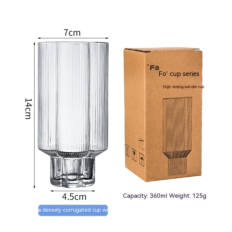 Dense Hair Cup Juice Cup Wide Mouth European Style