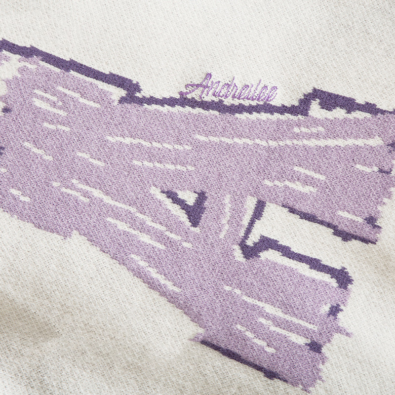 National Trendy Autumn And Winter All Match Round Neck Knitted Sweater