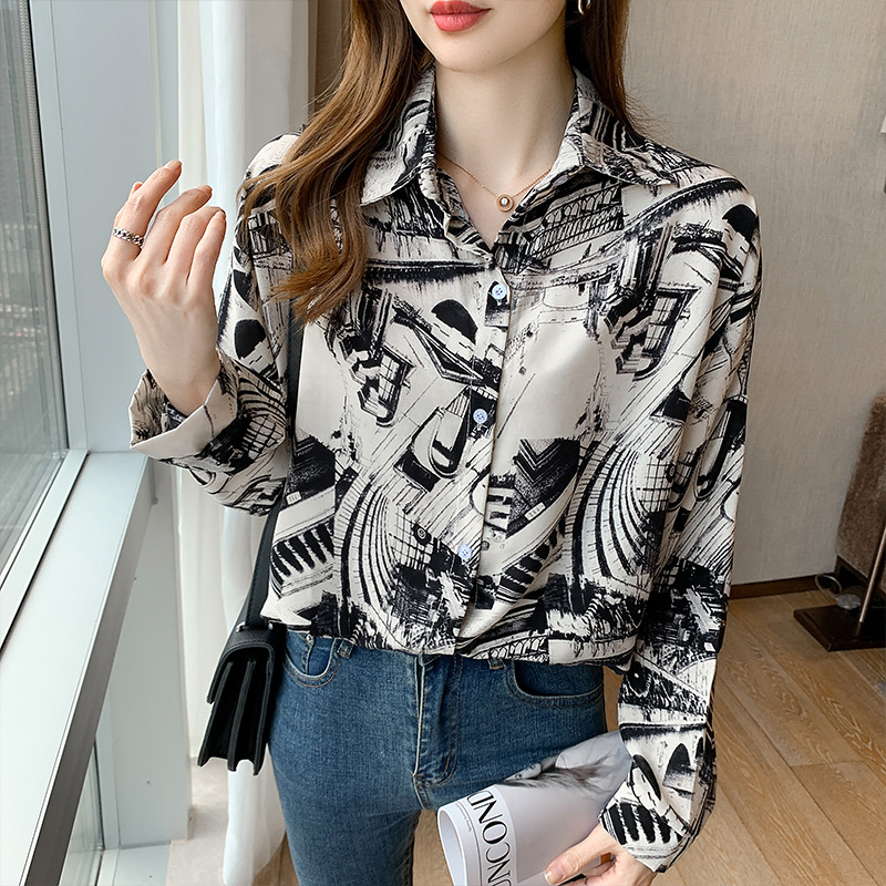 Design Sense Niche Temperament Long-sleeved Top