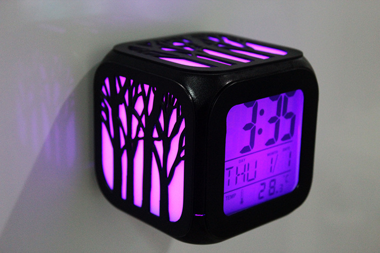 Three dimensional alarm clock