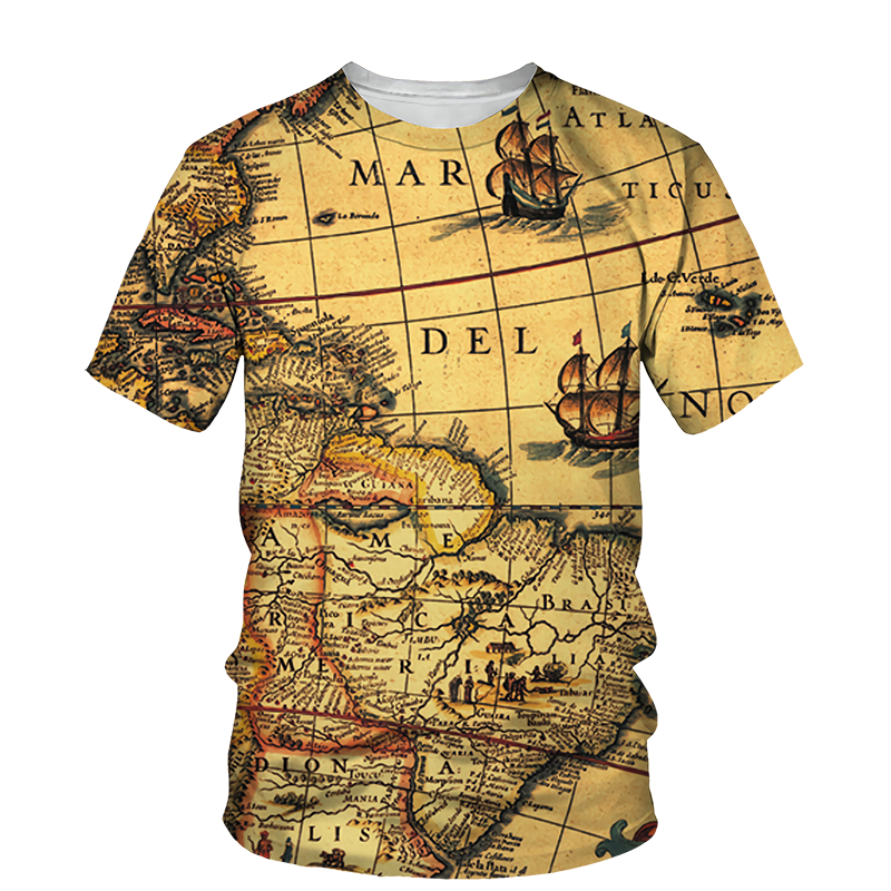 Title 9, Casual heren T-shirt van melkzijde, korte mouwe...