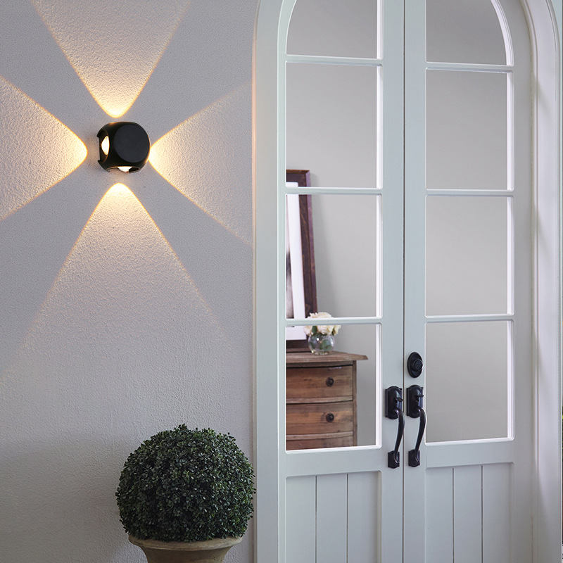 Led Outdoor Round Ball Wall Light Outside Wall - Image 5