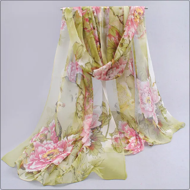 New Spring And Autumn Accessories Ladies Scarf Army Green - Shop at LoveMi