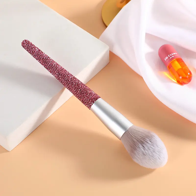 Diamond Encrusted Makeup Brush Soft Bristle