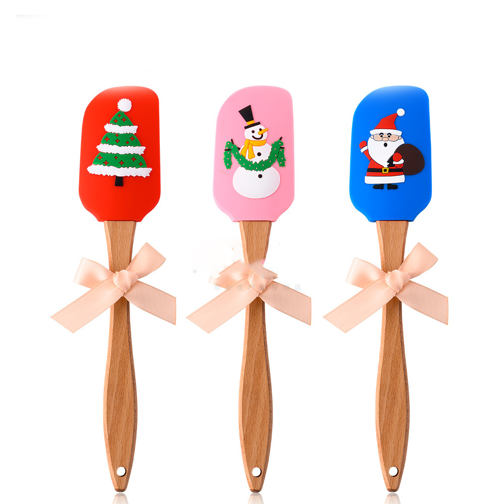 Title 6, Three-dimensional Christmas Silicone Butter Scr...