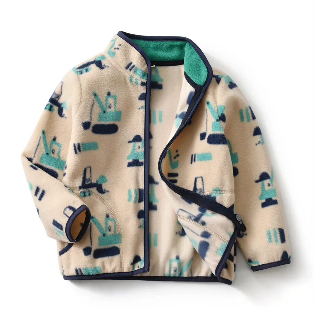 Children's Car Dinosaur Print Jacket