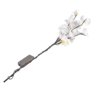 Simulation Phalaenopsis Branch Light Home Interior Decoration Christmas Day Decoration Light Branch White - Shop at LoveMi