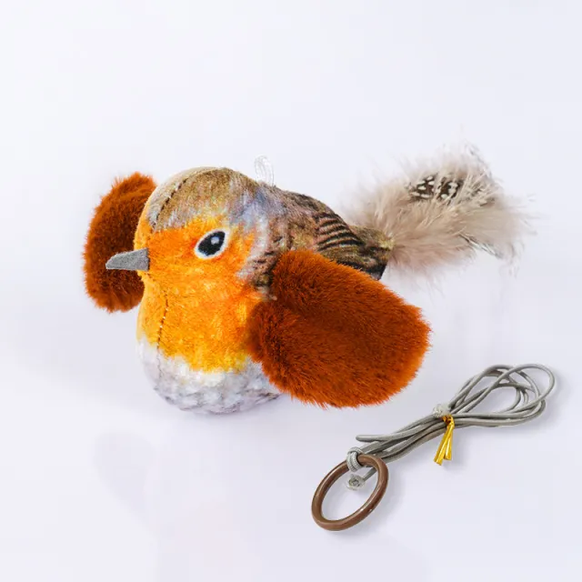 Flappy Chase Cat Toy, Flappy Chase Bird Cat Toy, FlappyChase Interactive Cat Toy, Chirping Bird Cat Toy Flapping Wings, Flying Interactive Simulati... Gray - Shop at LoveMi