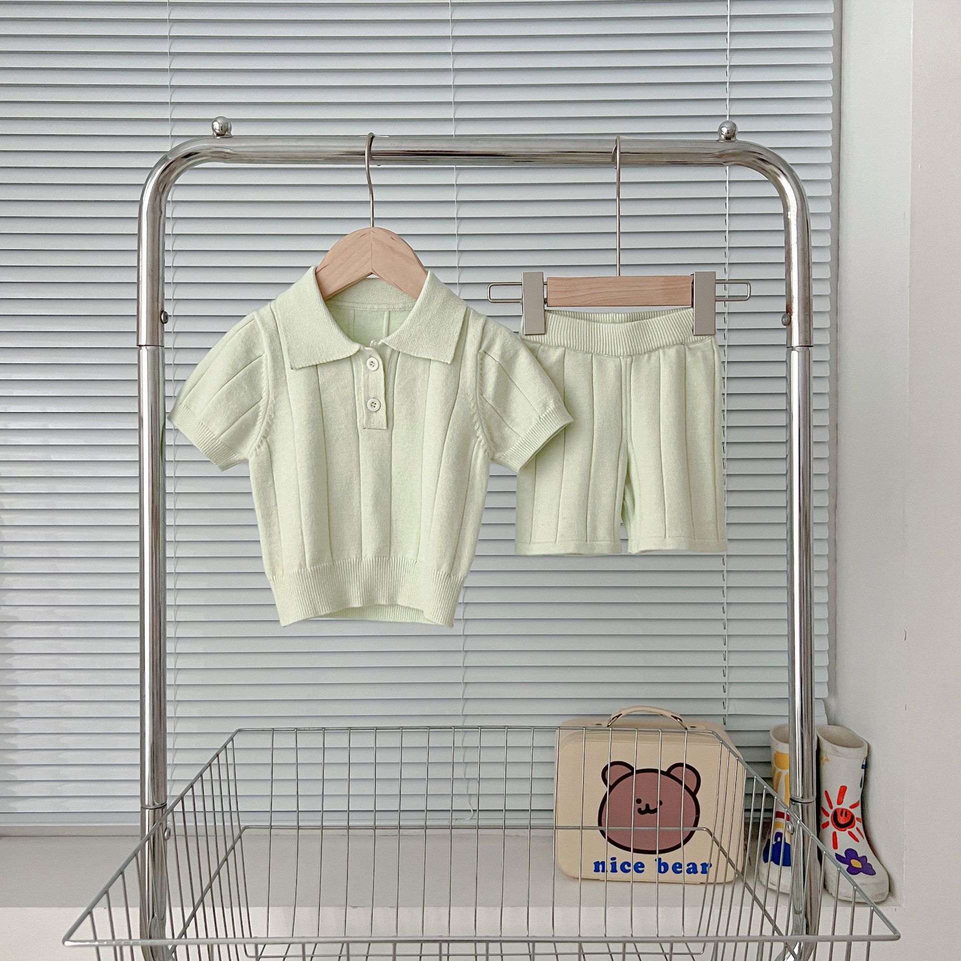 Title 11, Infants Baby Knitwear Lapel Pullover Blouse And...