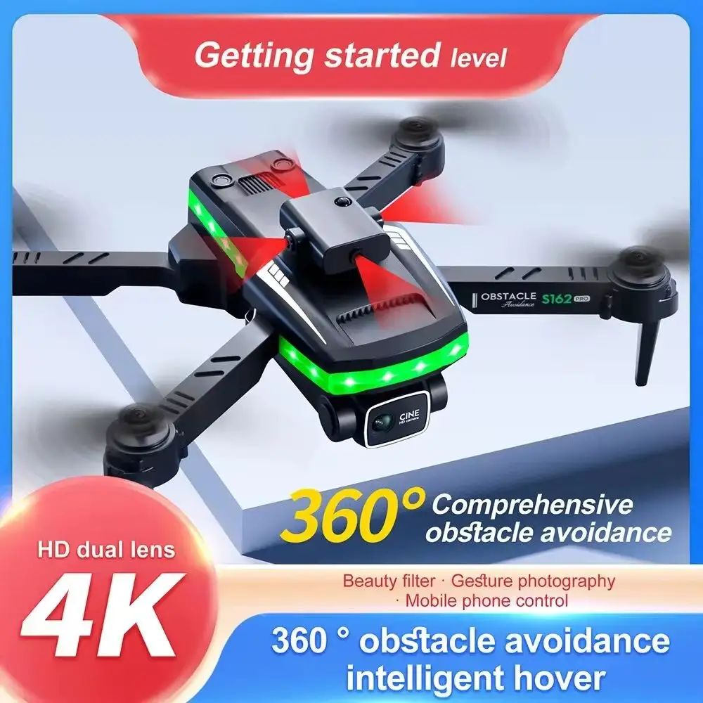 S162 4K Dual Camera Foldable Drone