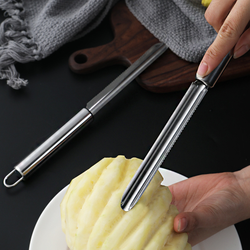 Title 1, Stainless Steel Pineapple Strip Corker Fruit Tool