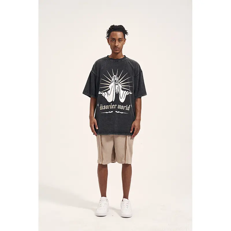 High Street Vintage Waffle Ruffles For Men