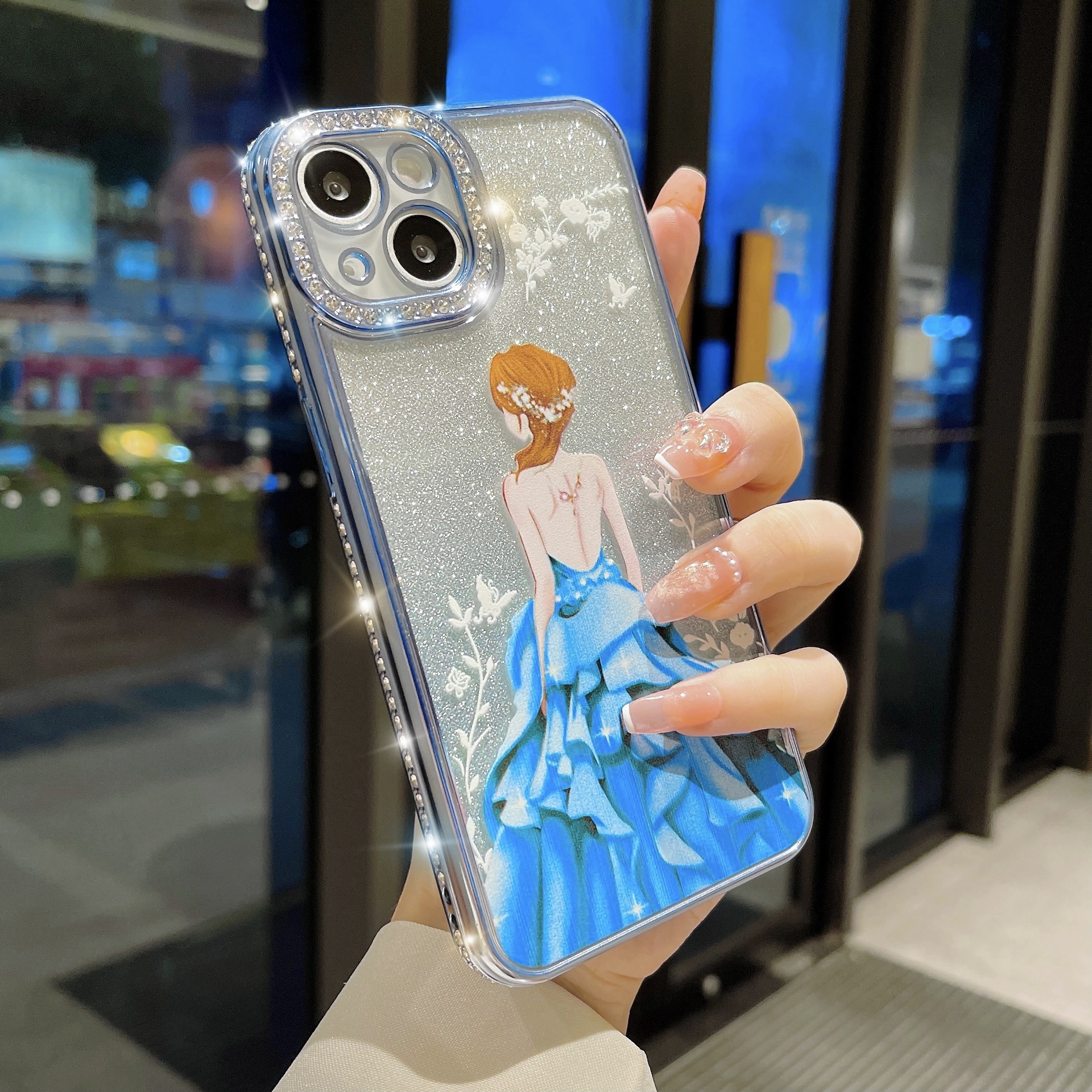 Luxury Glitter Gradient Rhinestone Phone Case - Image 4