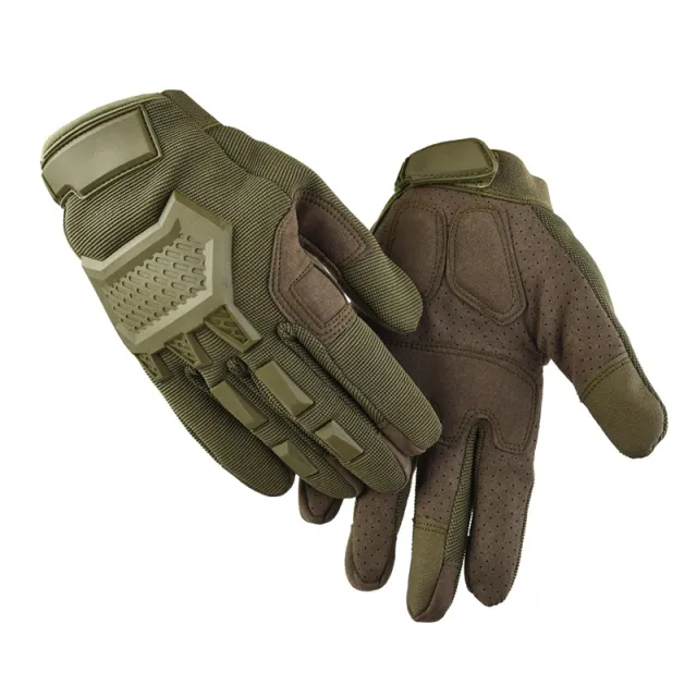 Tactical Gloves Full Finger Special Forces SEAL Black Hawk Motorcycle Green - Shop at LoveMi