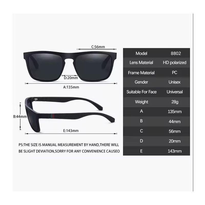 Vintage Square Polarized Sunglasses - Image 2 of 5