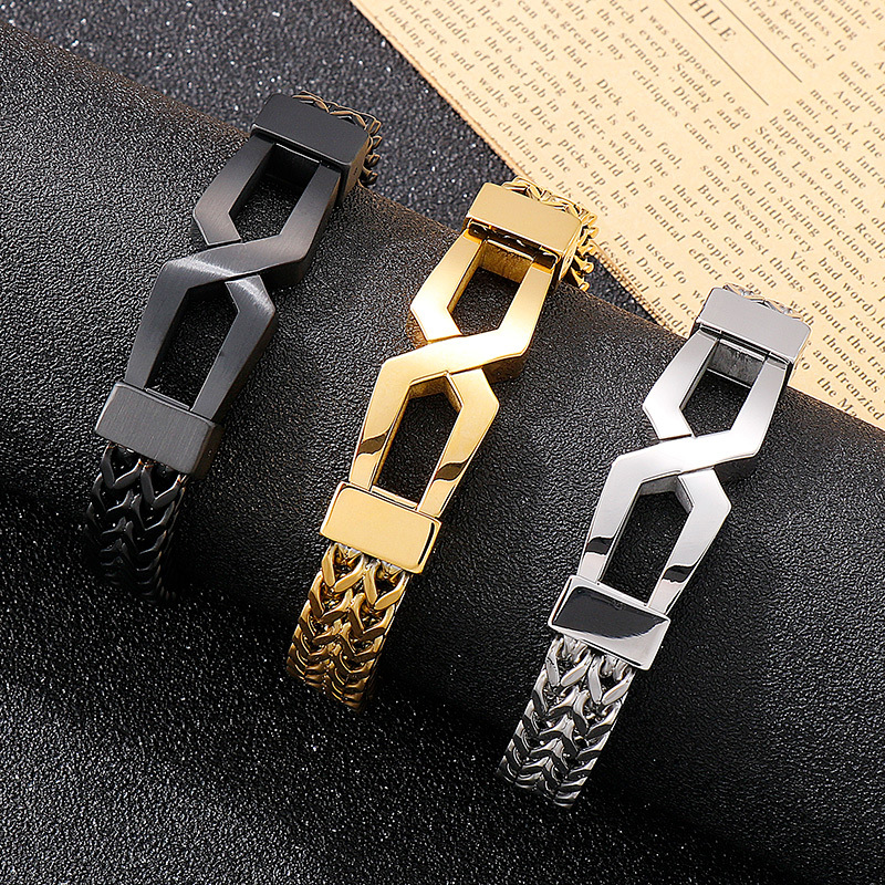 European And American Simple Hip Hop Glasses Titanium Steel