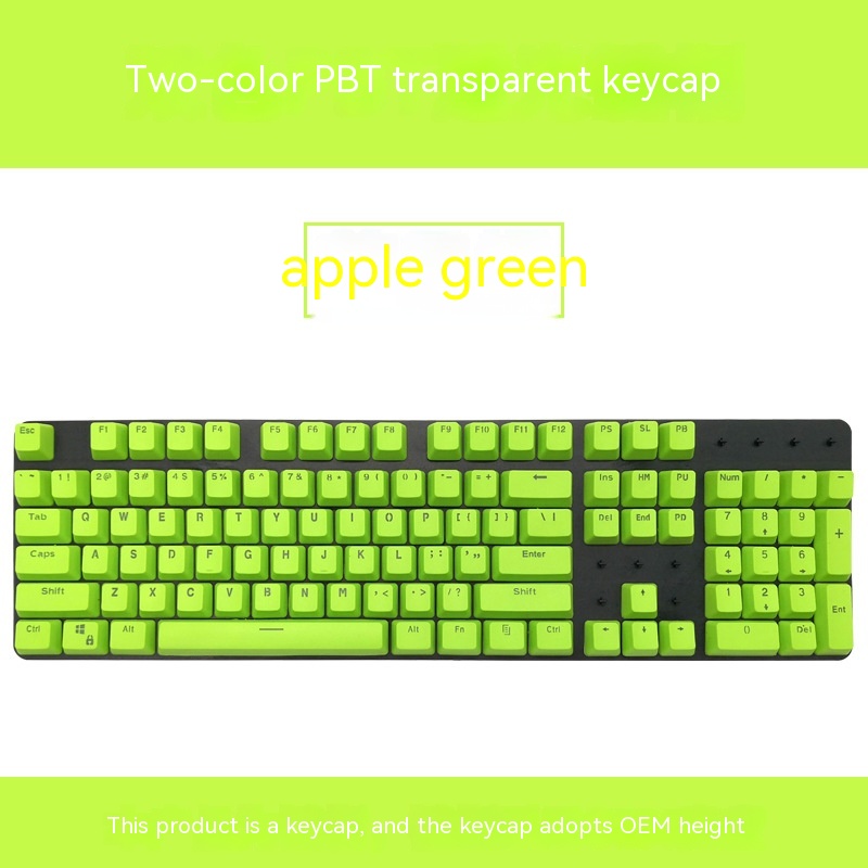 PBT Apple Green