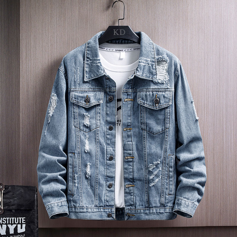 Student Fashion Trend Lapel Jacket Men's Clothing