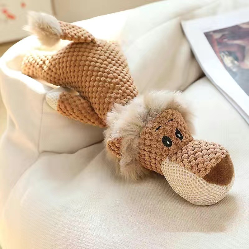 Lying Posture Lion Doll 30cm