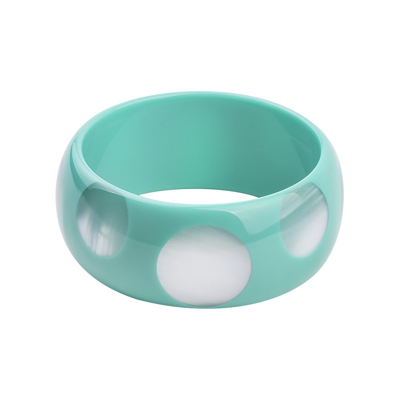 Fashion European And American Cat Eye Resin Bracelet