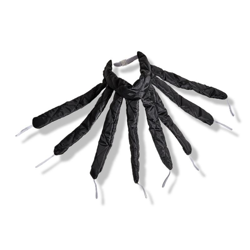 Curlers Curling Rod Ribbon Headband Silk Hair Rollers DIY Hairstyle Tools For Women Black - Shop at LoveMi