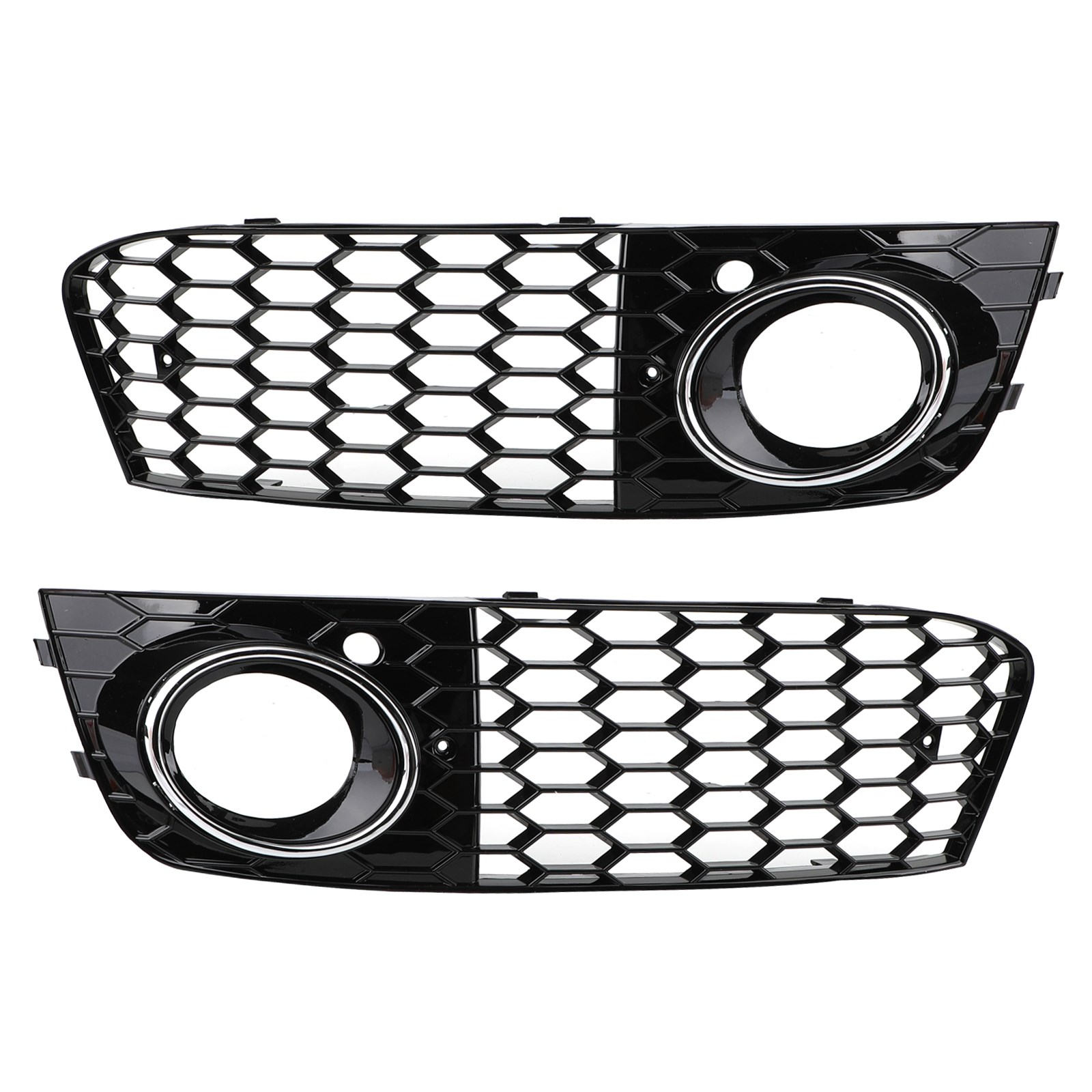 A4L B8 2009-12 Modified Mesh Fog Lamp Frame, Under The Net, Under The Grille